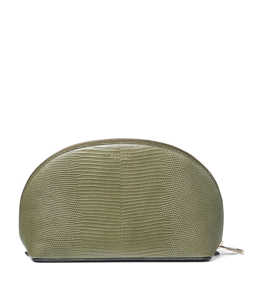 Large Leather Cosmetic Case