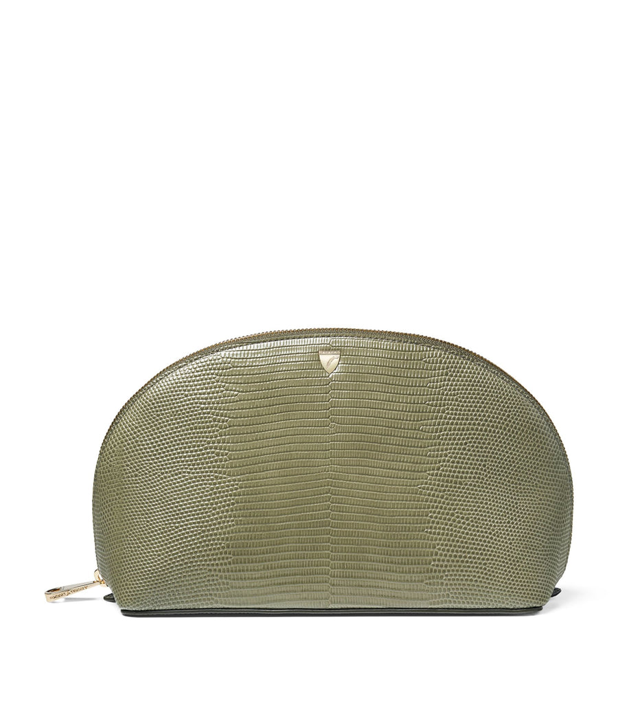 Large Leather Cosmetic Case