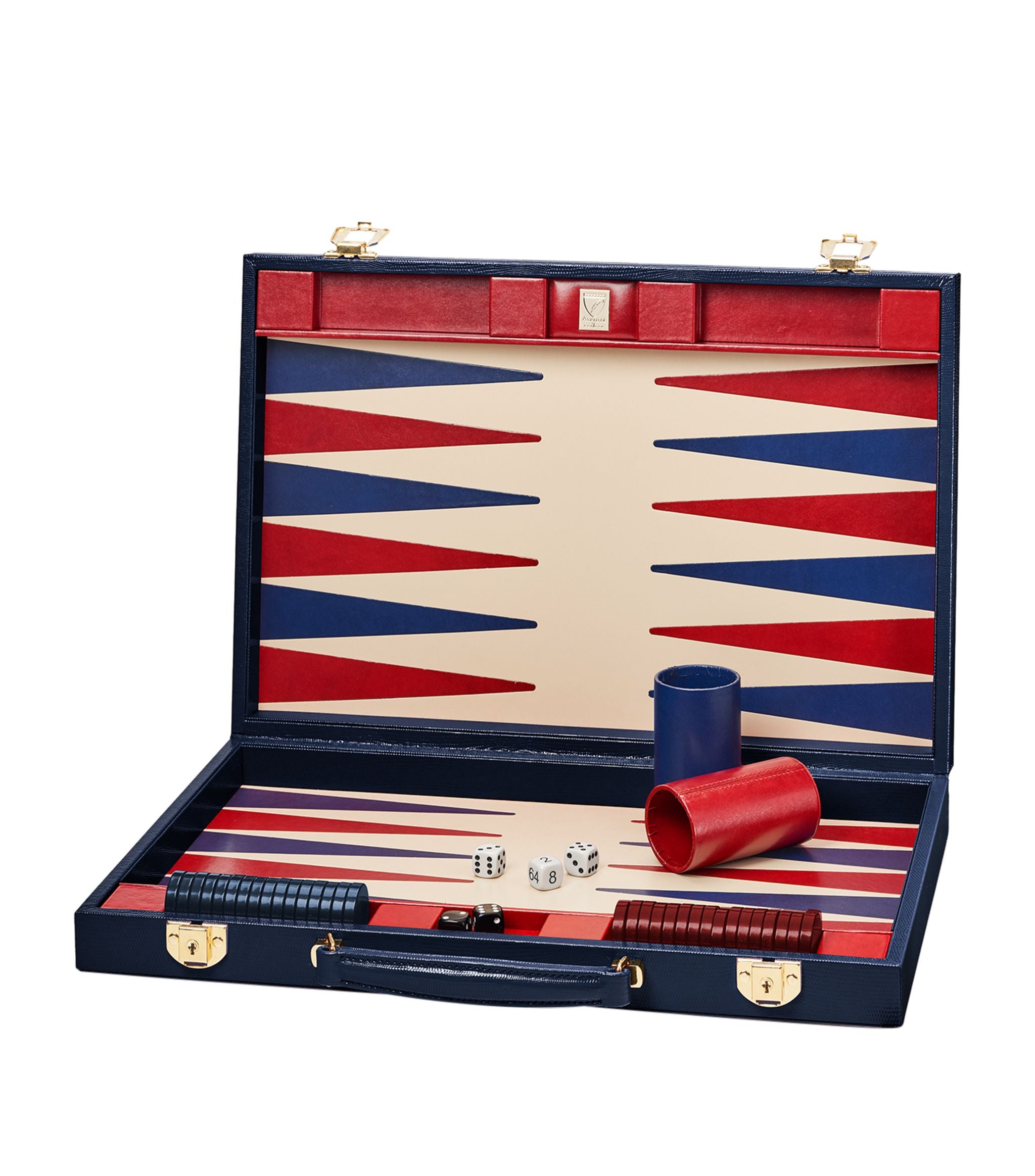 Leather Backgammon Set (45cm) Miscellaneous Harrods   