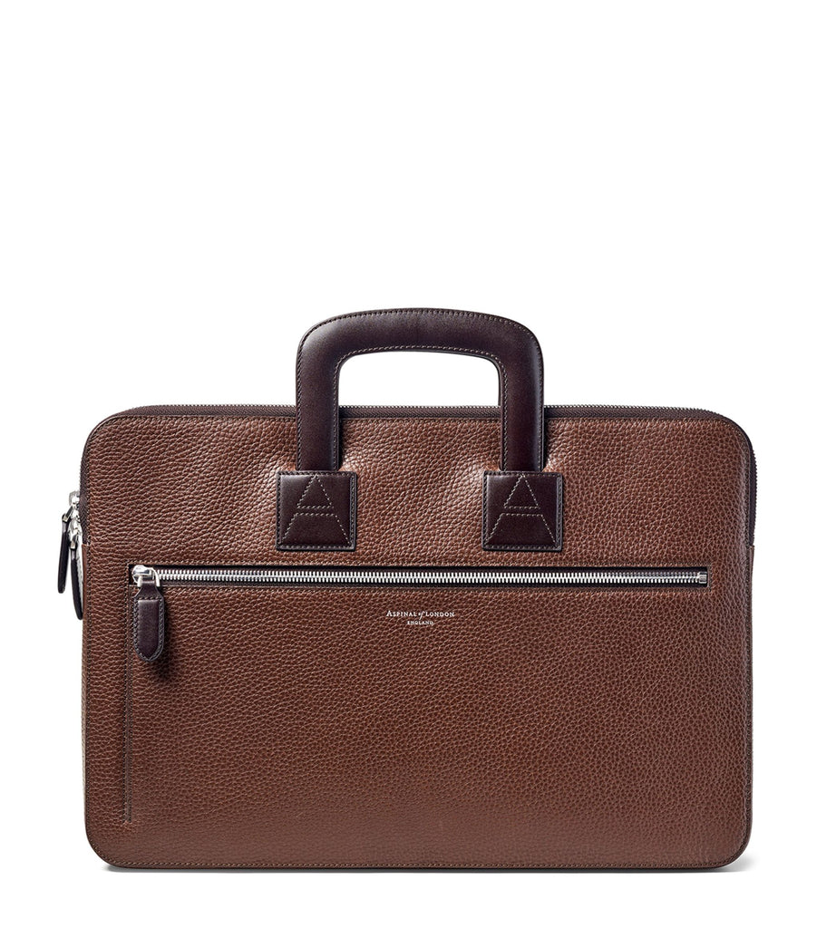 Leather Connaught Document Briefcase