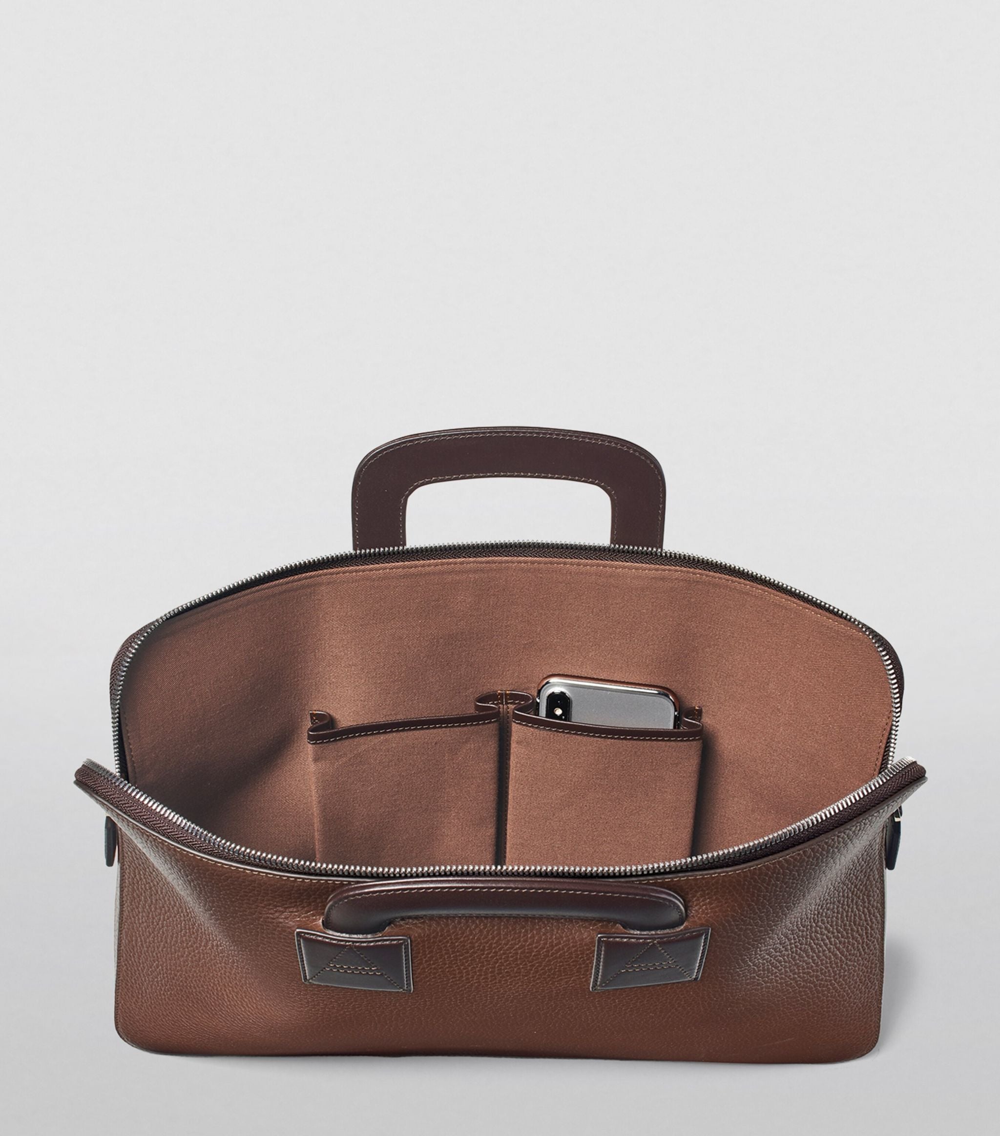 Leather Connaught Document Briefcase GOODS Harrods   