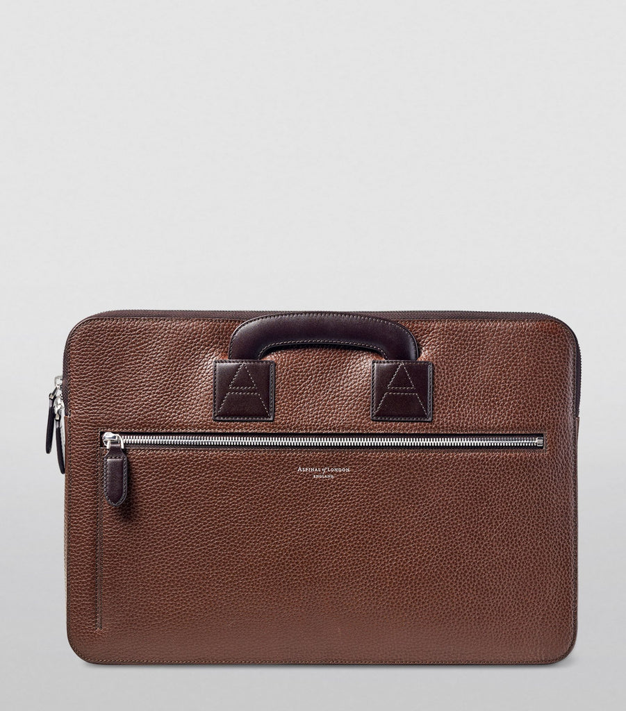 Leather Connaught Document Briefcase