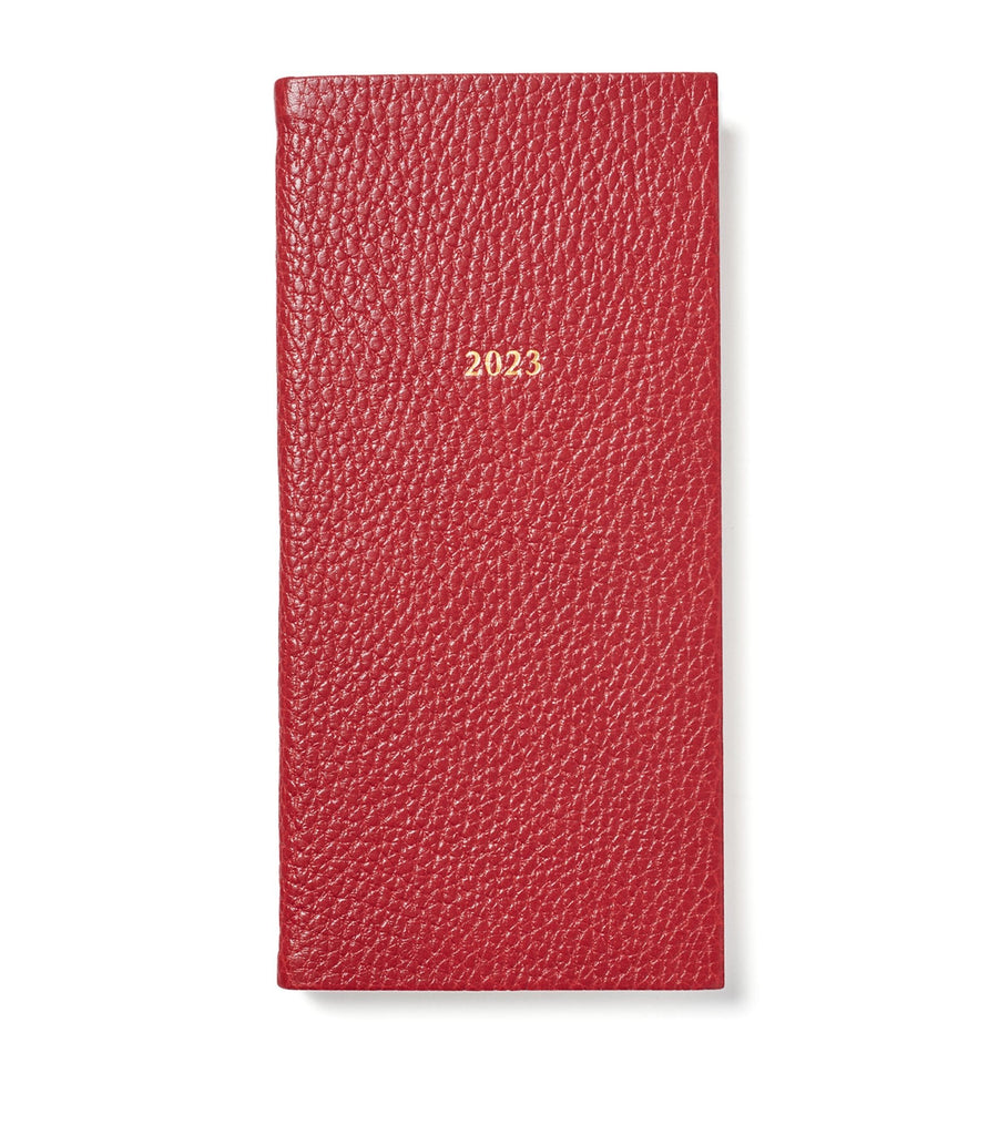 Leather Pebble-Effect 2023 Diary