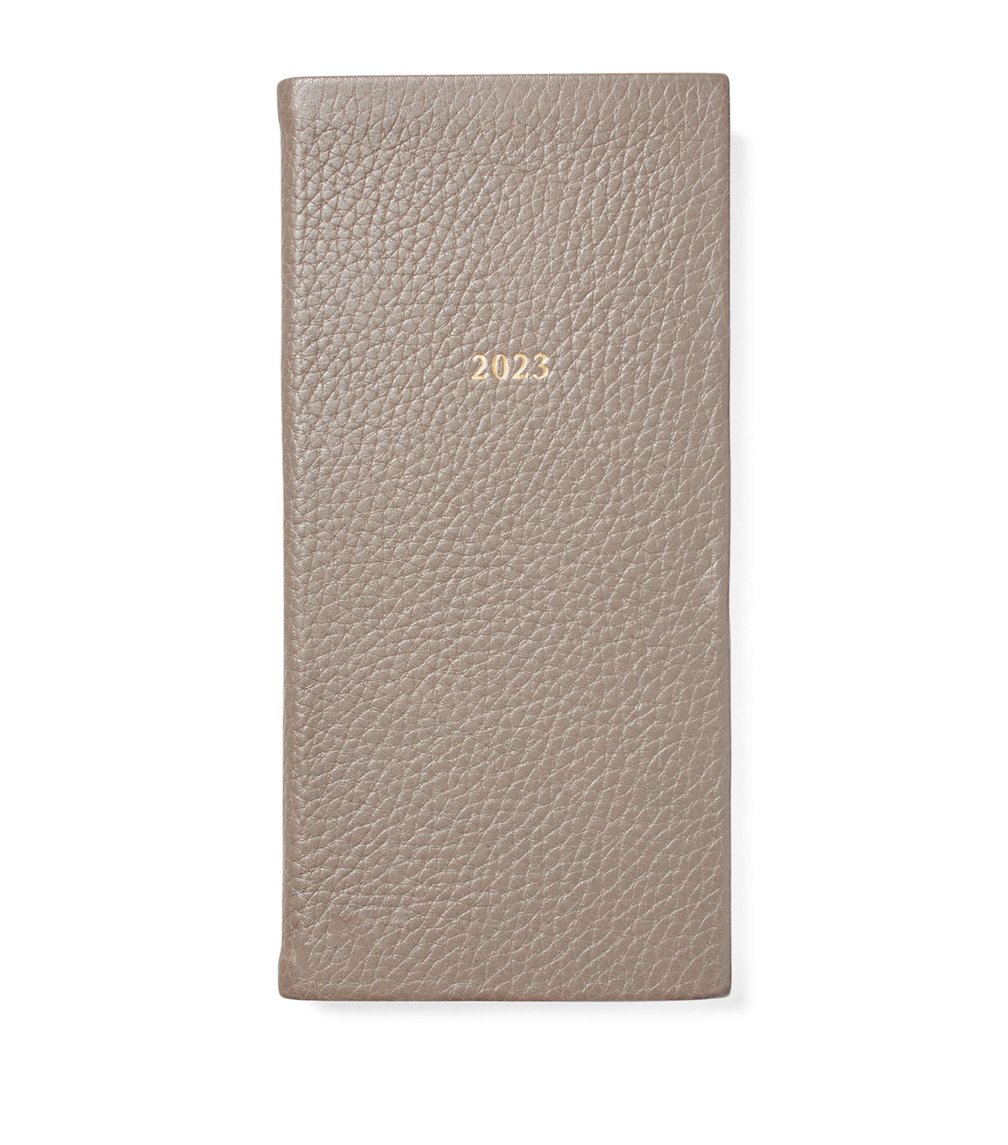 Leather Pebble-Effect 2023 Diary GOODS Harrods   