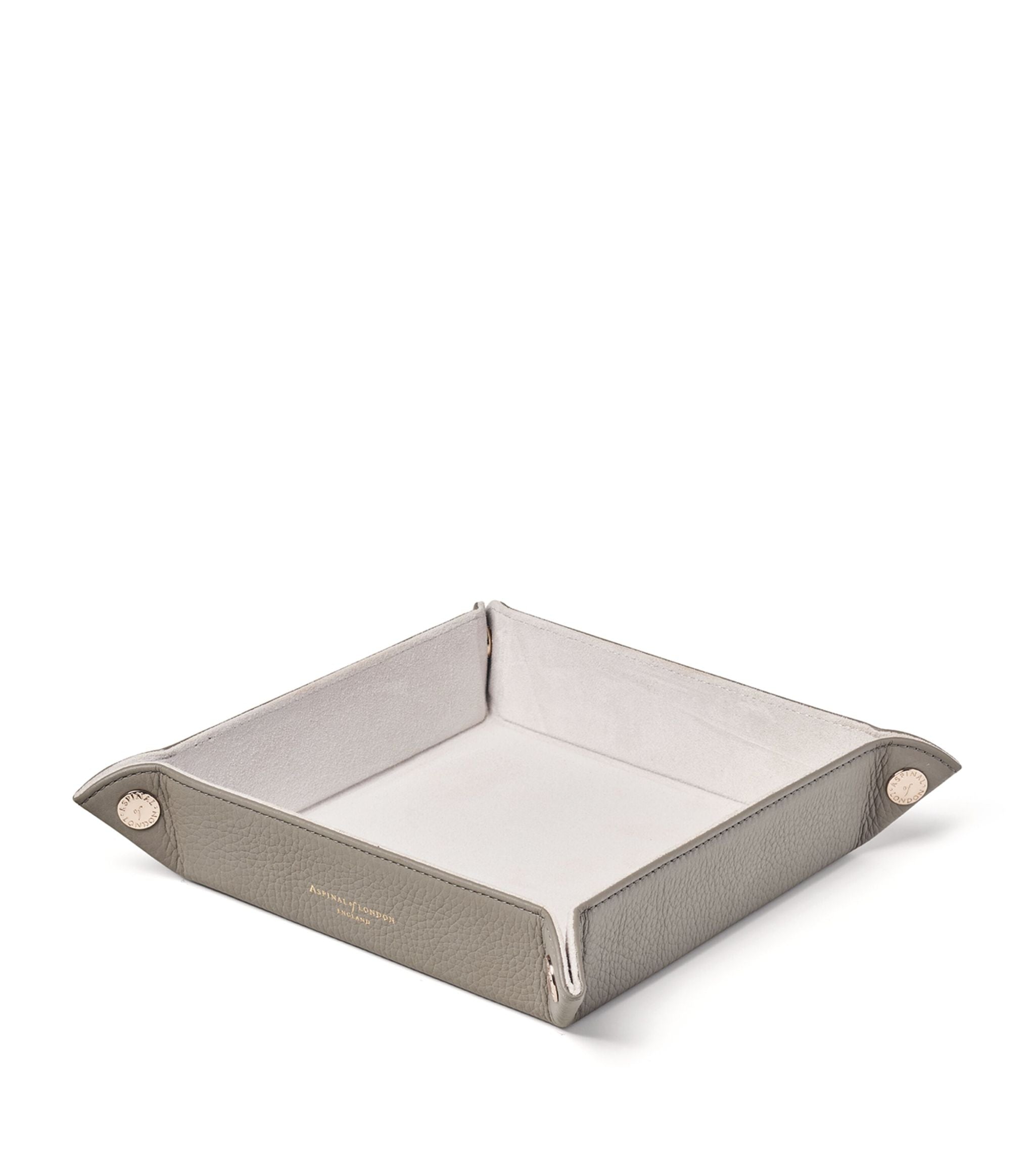 Medium Leather Tidy Tray (20cm x 20cm) GOODS Harrods   