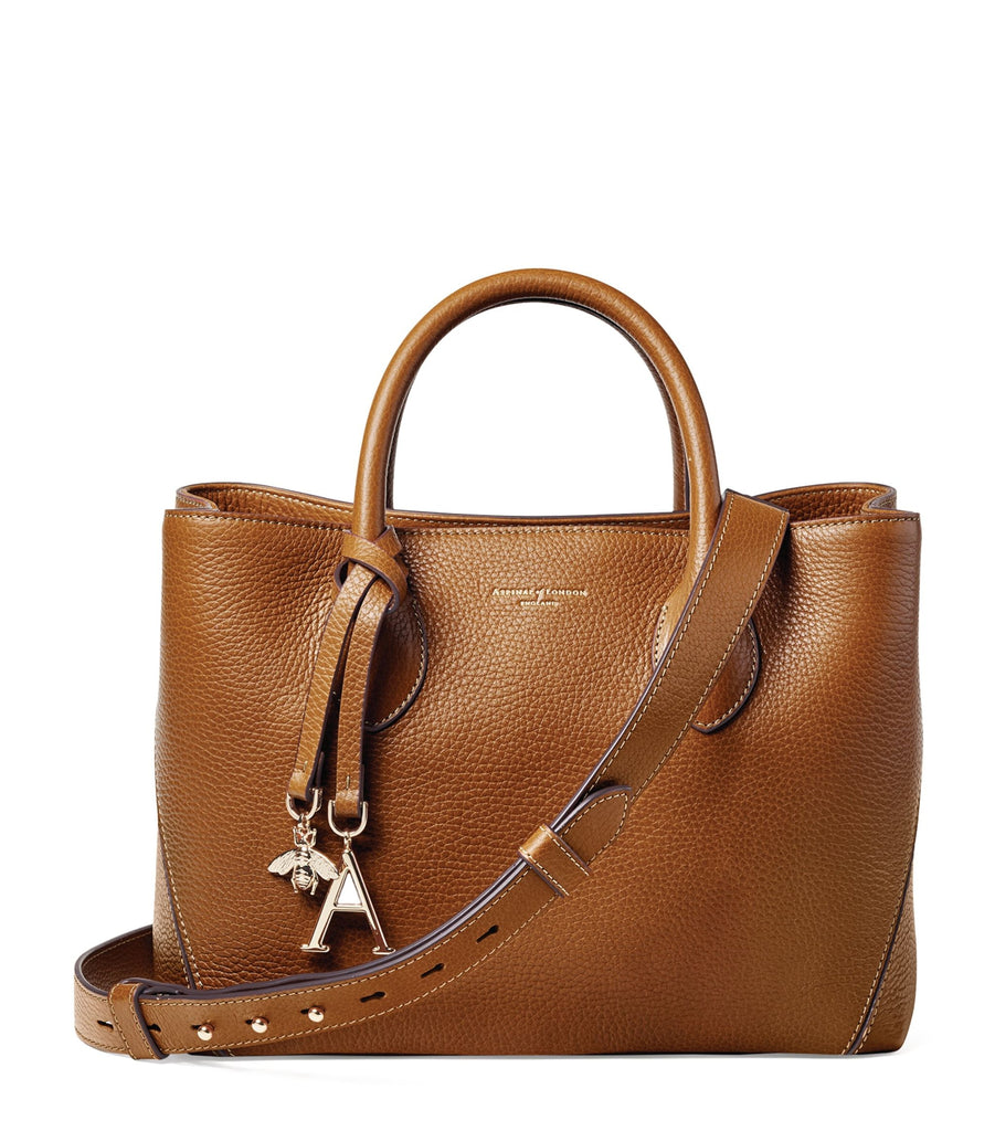 Midi Leather London Tote Bag