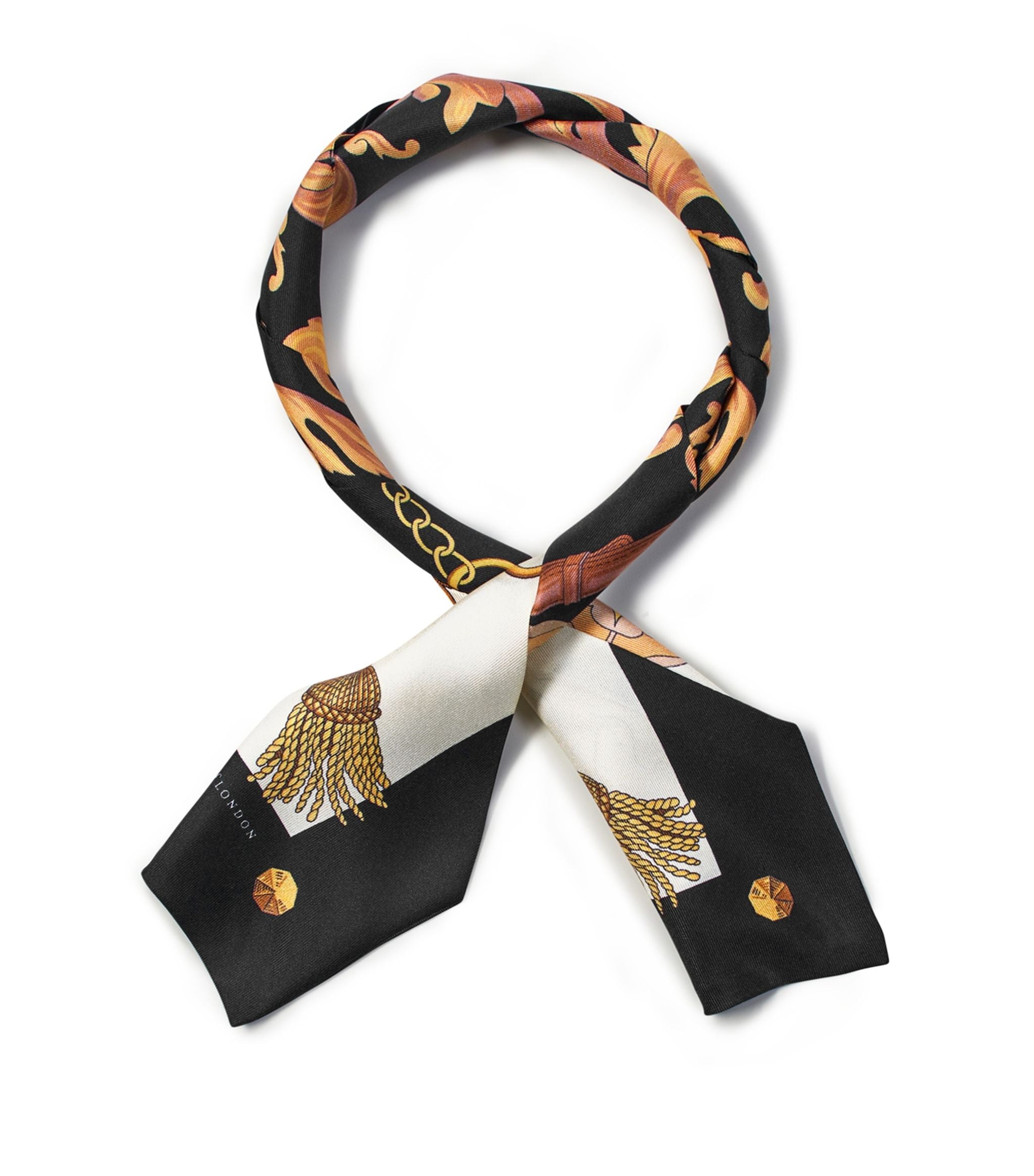 SIGNATURE NECK BOW SCARF GOODS Harrods   