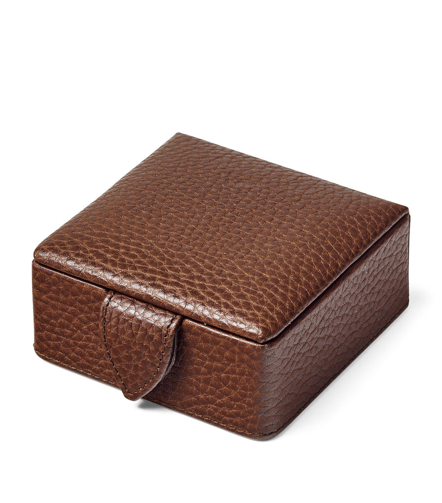 Small Leather Stud Box