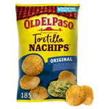 Old El Paso Gluten Free Crunchy Nacho Chips 185g - McGrocer