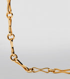 Small Yellow Gold Circle-Link Chain Bracelet GOODS Harrods   