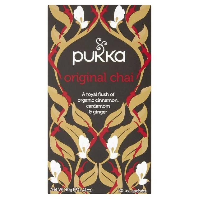 Pukka Organic Original Chai x20 All tea Sainsburys   