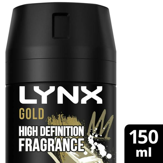 Lynx Gold Body Spray Deodorant 150ml - McGrocer