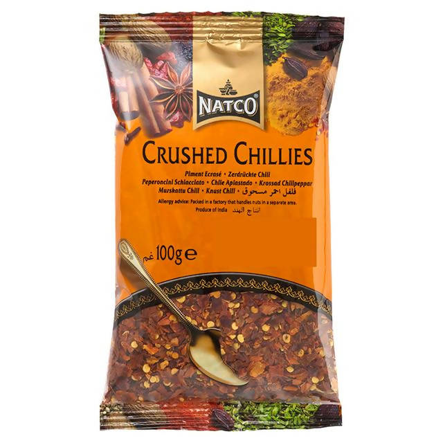 Natco Crushed Chillies 100g