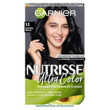 Garnier Nutrisse Ultra Color Infinite Black Permanent Hair Dye 1.10 shampoo & conditioners Sainsburys   