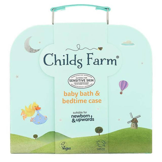 Child Farm Baby Bath & Bedtime Suitcase Gift Set gifts Sainsburys   
