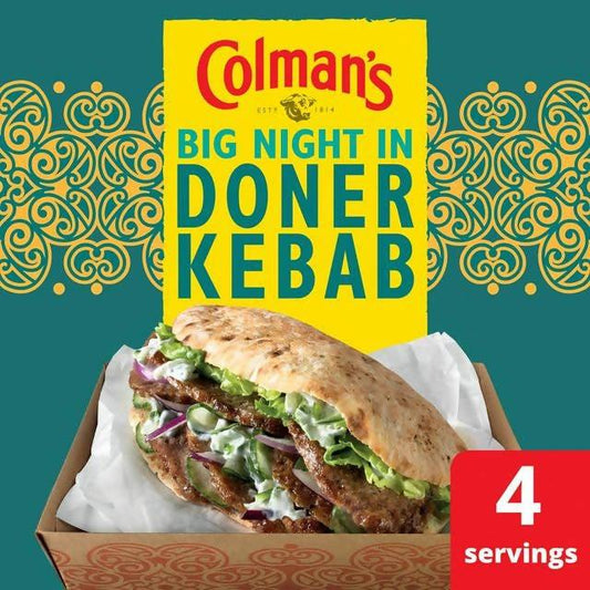 Colman's Doner Kebab Recipe Mix 38g Cooking sauces & meal kits Sainsburys   