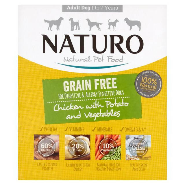 Naturo Adult Dog, Grain Free Chicken 400g - McGrocer