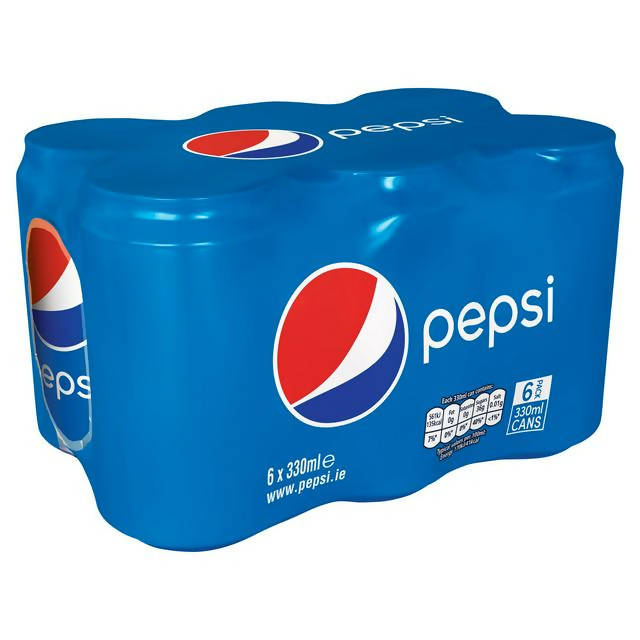 Pepsi Cans 6x330ml - McGrocer