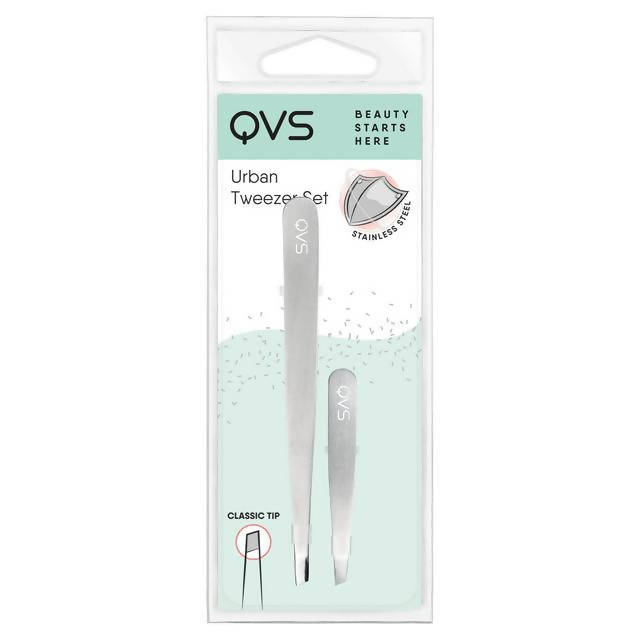 Truyu by QVS Urban Tweezer Set Beauty at home Sainsburys   