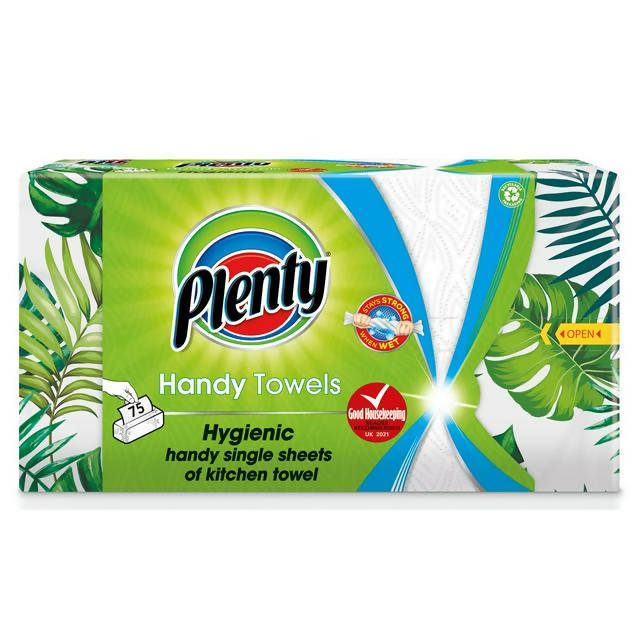 Plenty Handy Towels 75 sheets Kitchen roll Sainsburys   