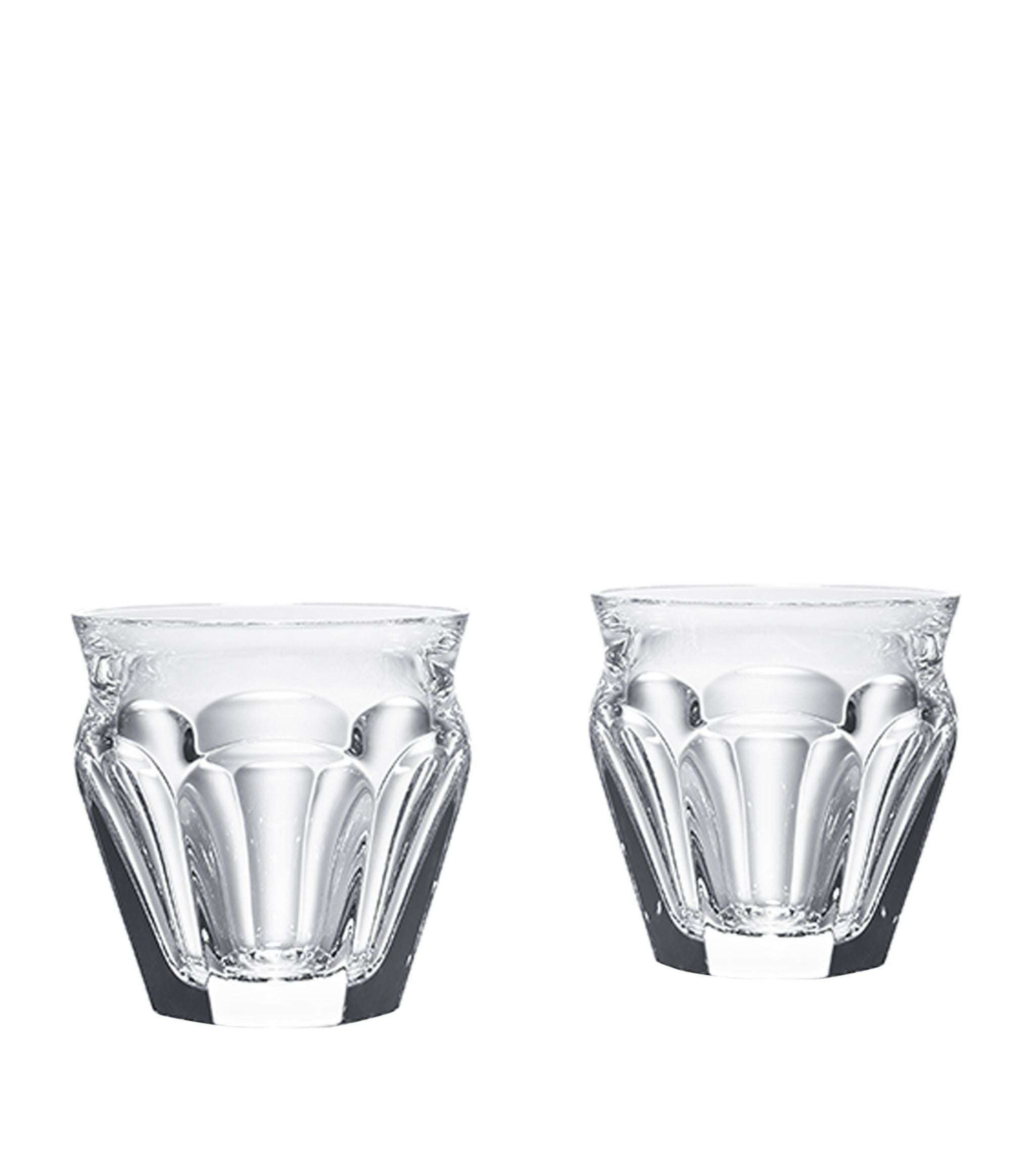 Set Of 2 Harcourt Talleyrand Crystal Tumblers (230Ml) GOODS Harrods   