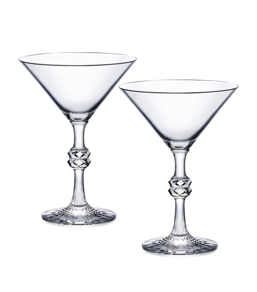 Set of 2 JCB Passion Martini Glasses (250ml)