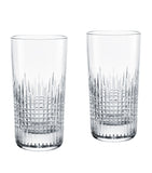 Set Of 2 Nancy Highball Glasses (340Ml) GOODS Harrods   