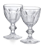 x Marcel Wanders Studio Set of 2 Crystal Harcourt Zero Degrees Glasses (170ml) GOODS Harrods   