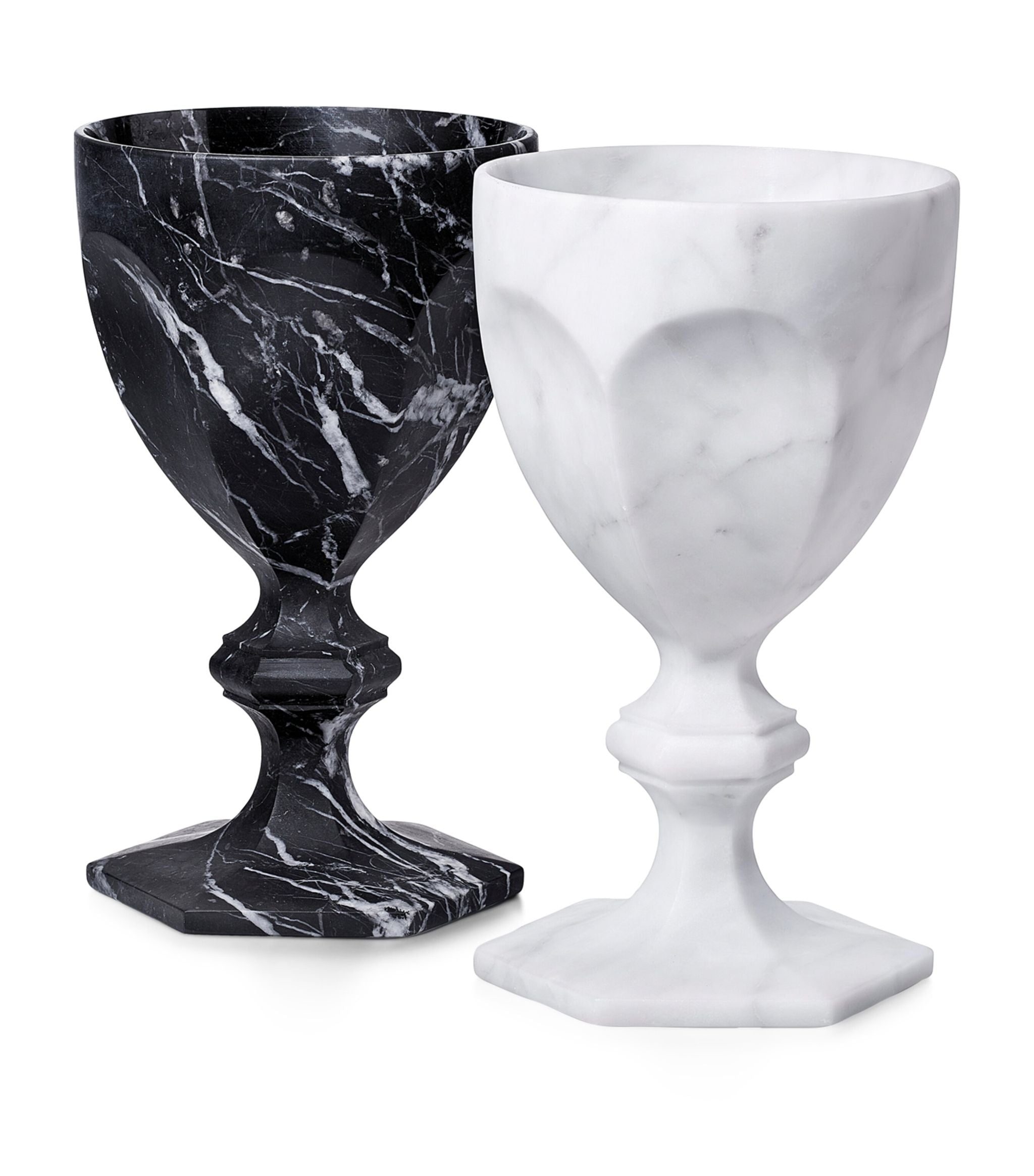 x Marcel Wanders Studio Set of 2 Harcourt Set in Stone Glasses GOODS Harrods   