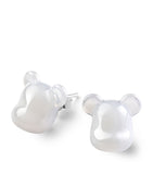 x Medicom Sterling Silver And Crystal Toy Be@Rbrick Earrings GOODS Harrods   