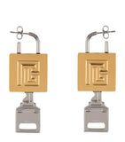 Labyrinth Padlock Earrings GOODS Harrods   