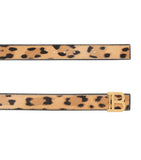 Leopard Print B-Buckle Belt Miscellaneous Harrods   