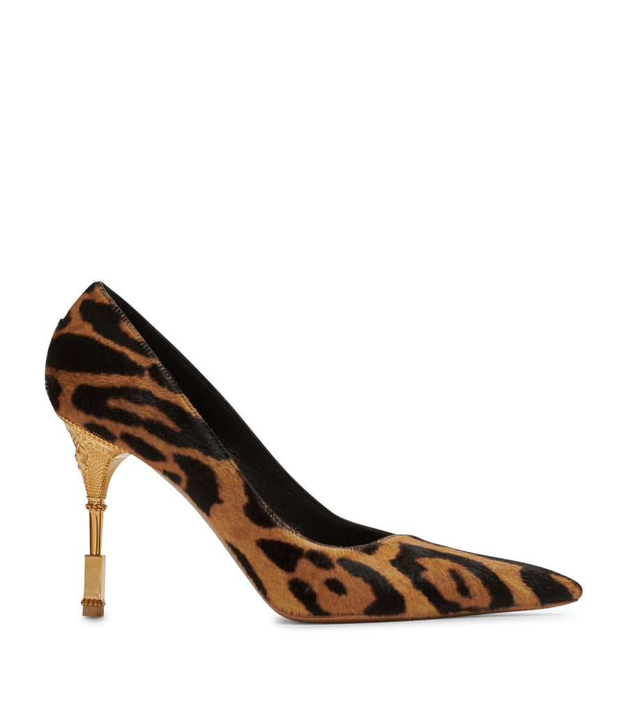 Leopard Print Moneta Pumps 95