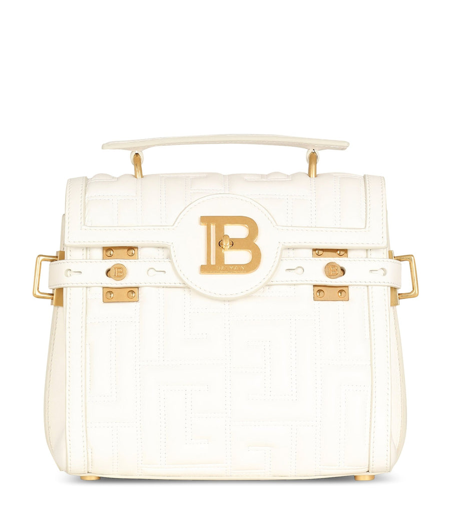 Quilted Leather B-Buzz 23 Top-Handle Bag