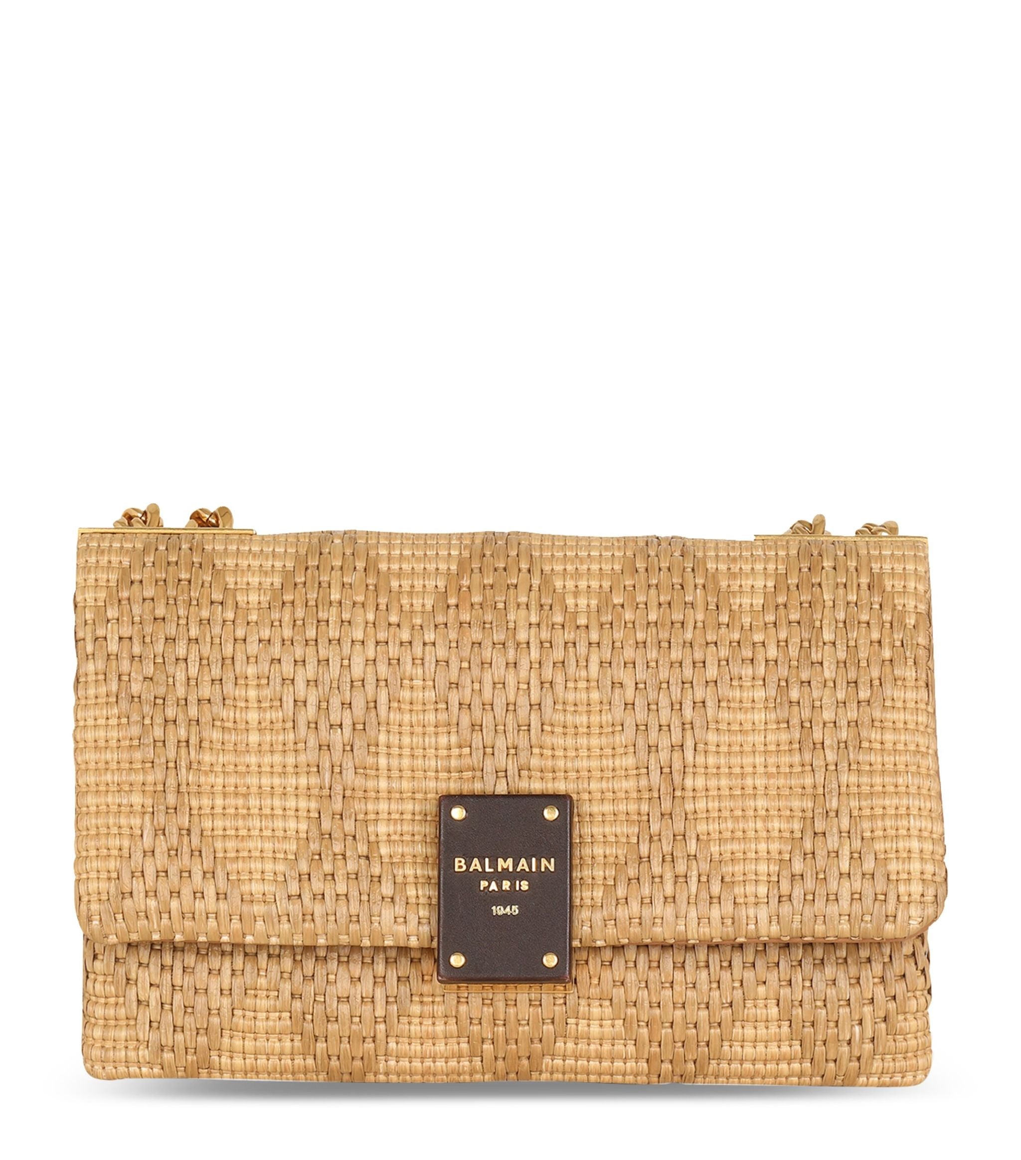 Small Raffia 1945 Shoulder Bag GOODS Harrods   