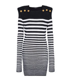 Striped Sweater Dress GOODS Harrods   