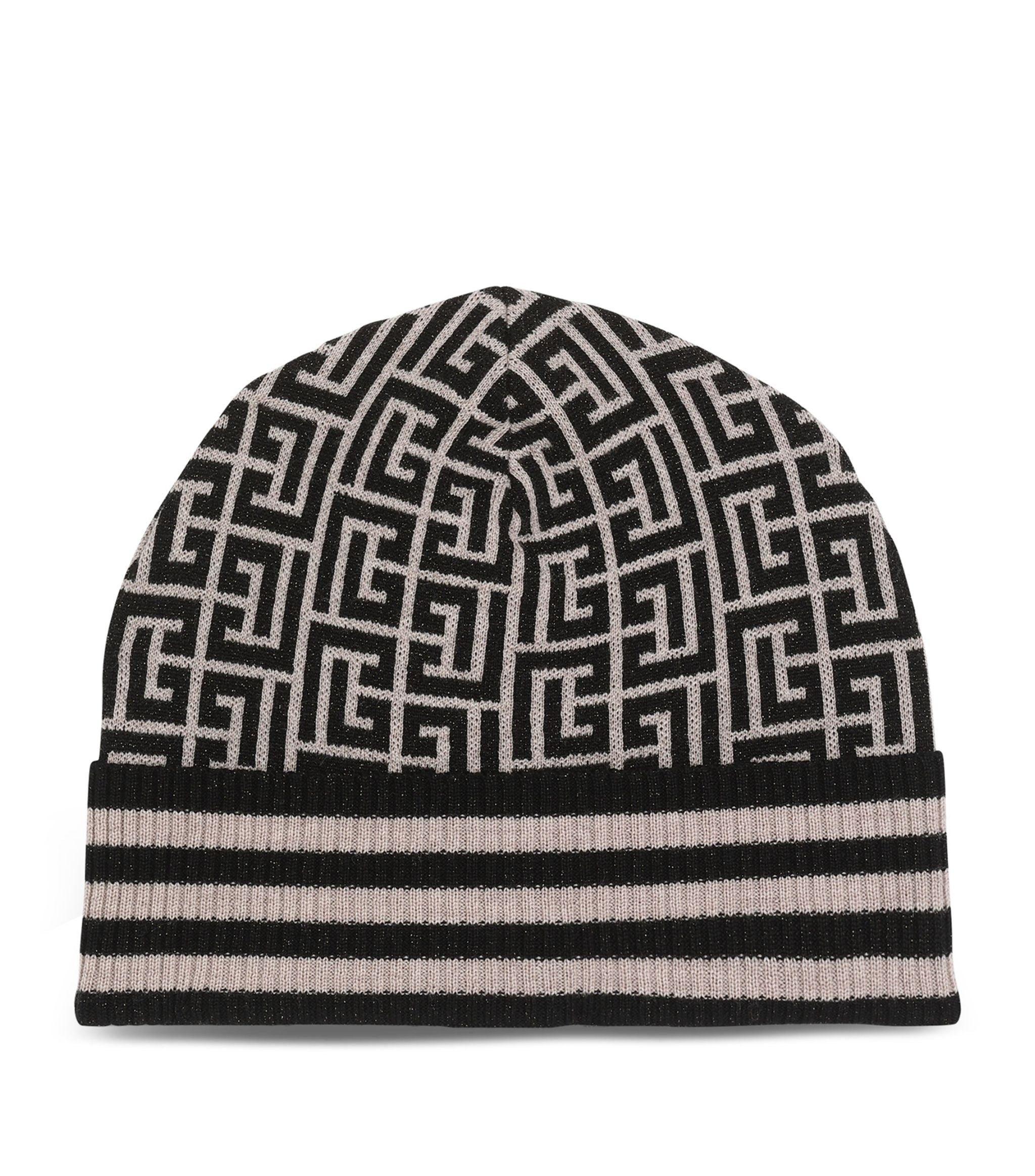 Wool-Blend Monogram Beanie GOODS Harrods   