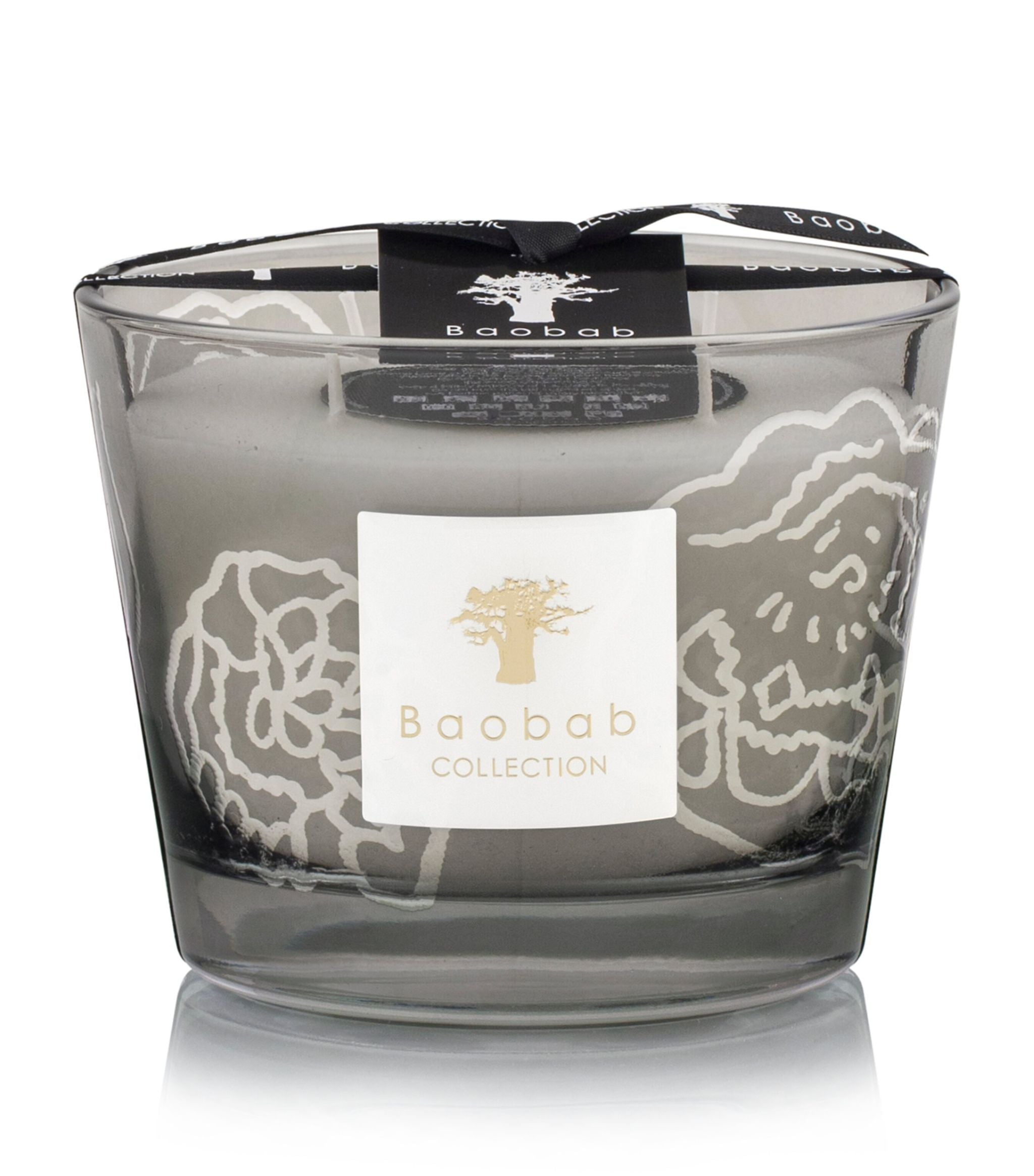 Collectible Roses Grey Candle (500g) GOODS Harrods   