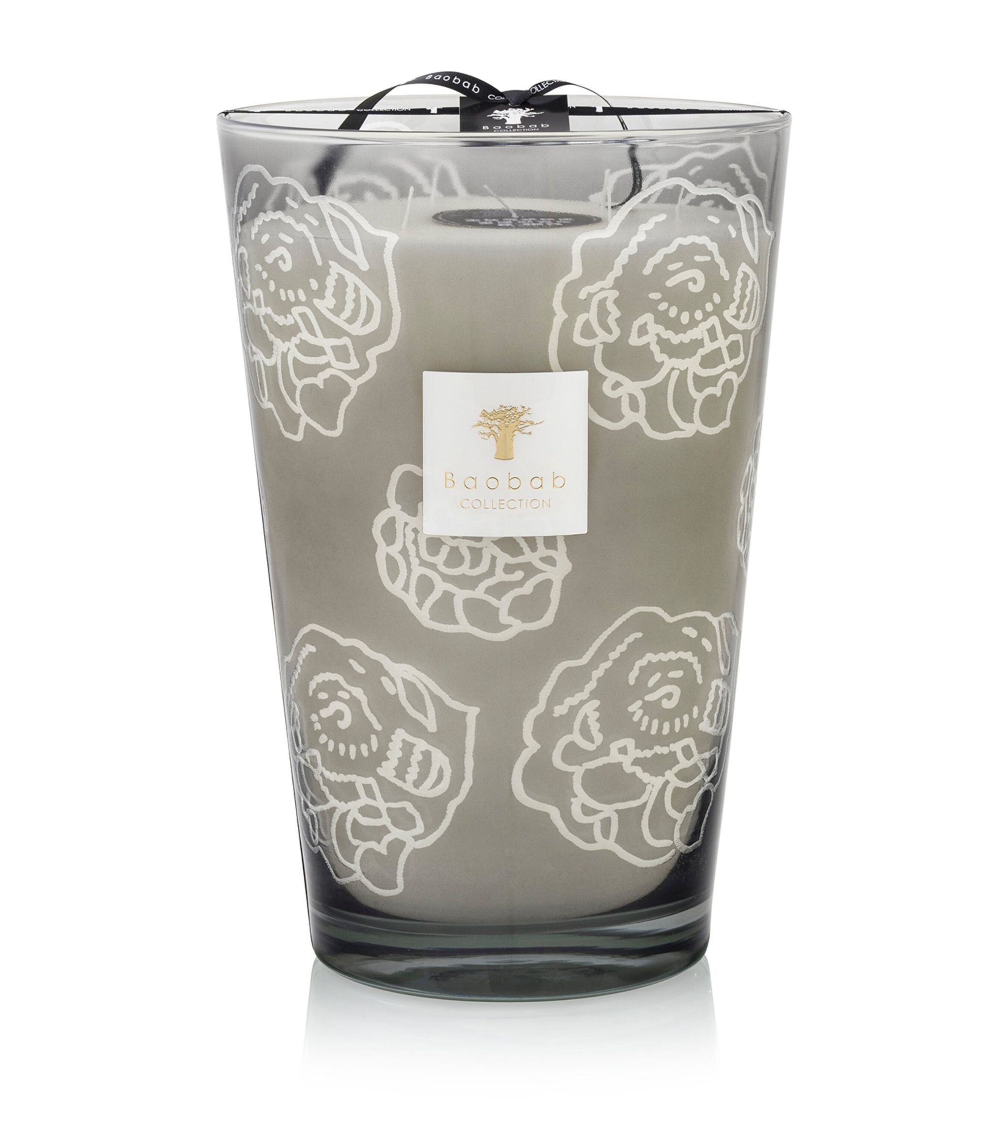 Collectible Roses Grey Candle (9kg) Accessories & Cleaning Harrods   