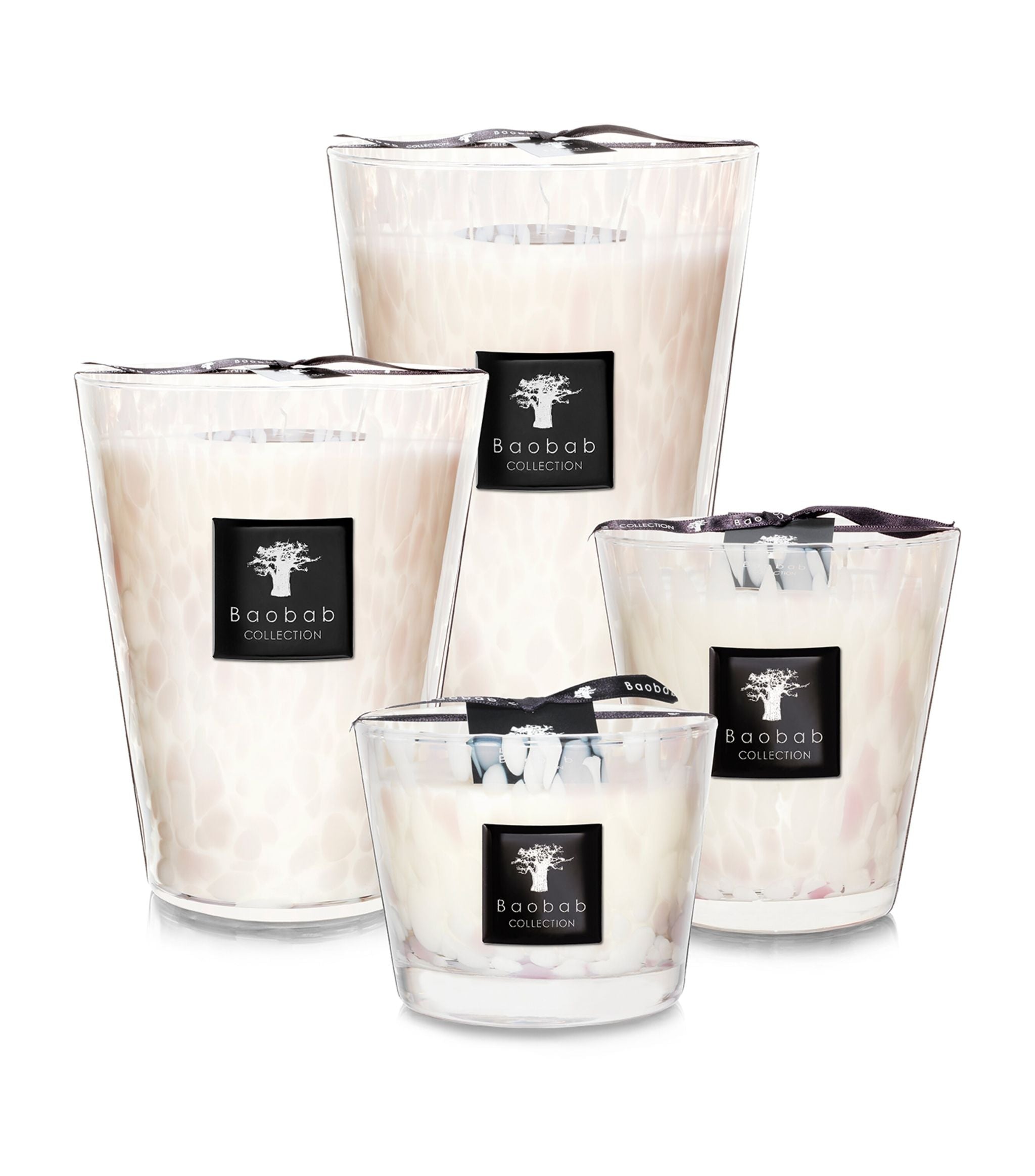 White Pearls Maxi Candle (35cm) GOODS Harrods   