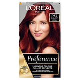 L'Oreal Paris Preference Permanent Hair Dye Budapest Intense Dark Red P37 Auburn Sainsburys   