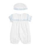 Satin Playsuit and Cap Set (0-12 Months) GOODS Harrods   