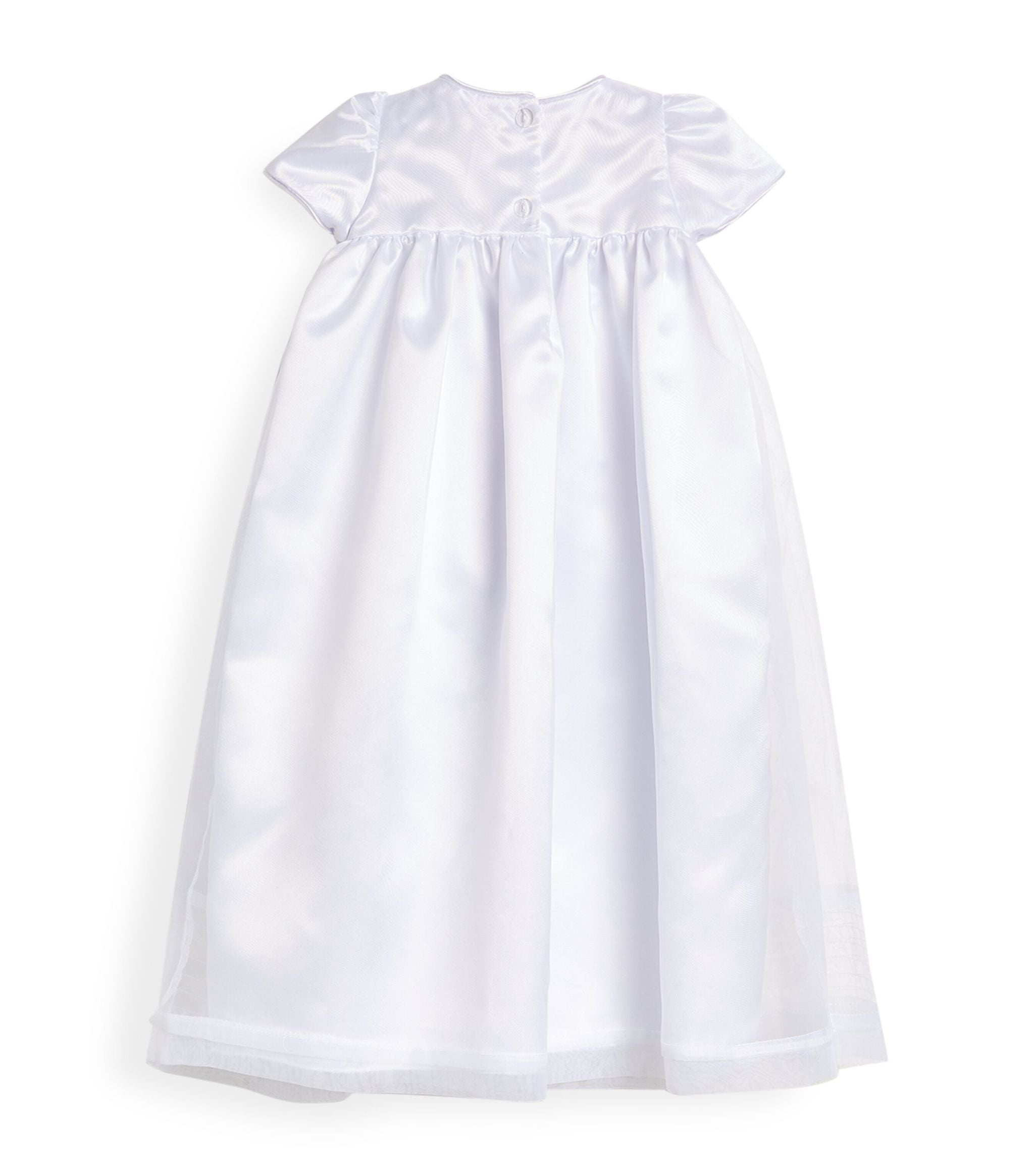 Tulle Christening Dress and Bonnet Set (0-12 Months) GOODS Harrods   