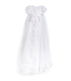 Tulle Christening Dress and Bonnet Set (0-12 Months) GOODS Harrods   