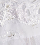 Tulle Christening Dress and Bonnet Set (0-12 Months) GOODS Harrods   