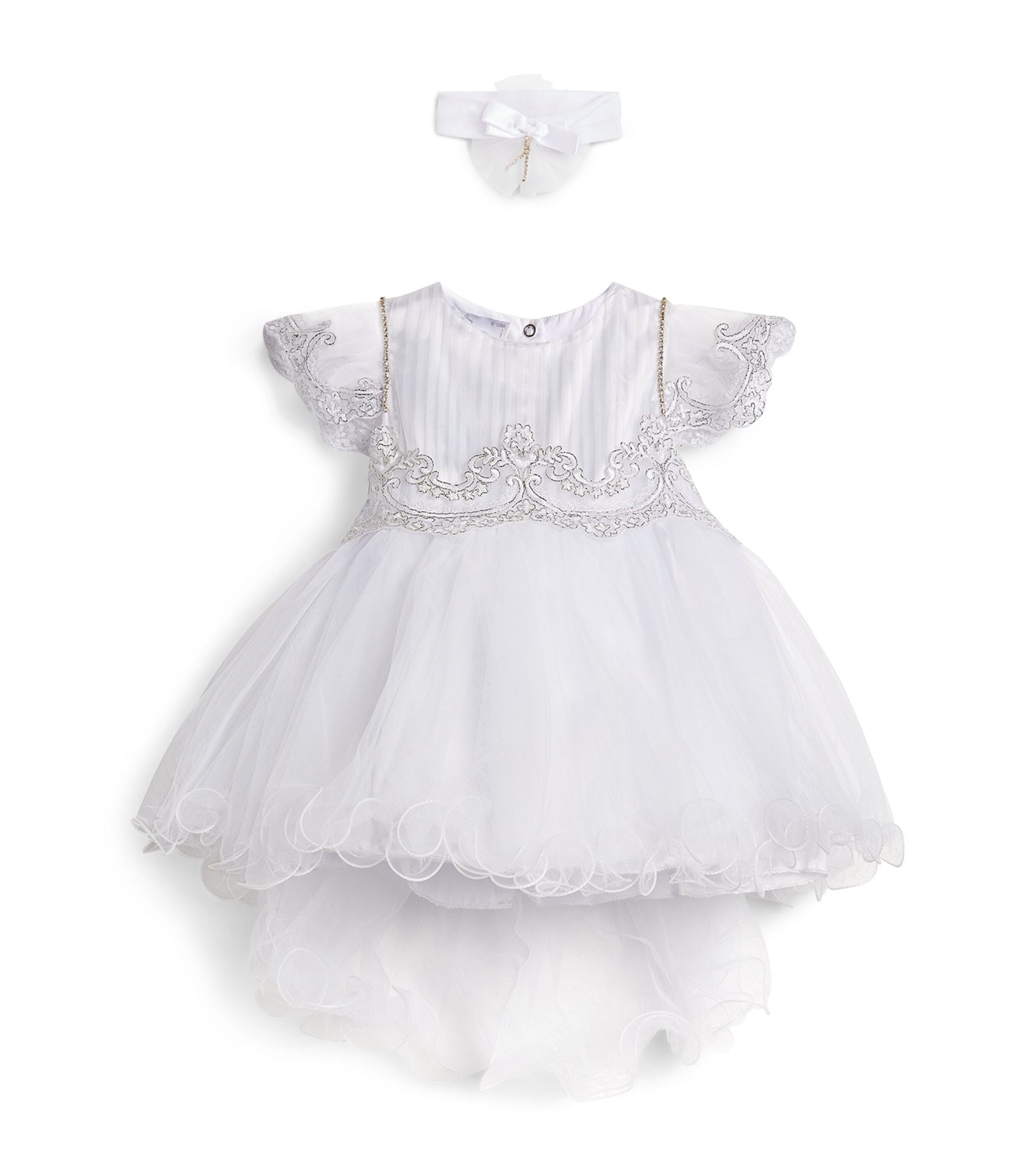 Tulle Dress and Headband Set (0-12 Months) GOODS Harrods   