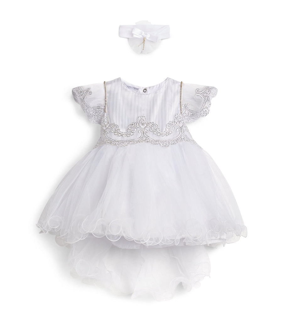 Tulle Dress and Headband Set (0-12 Months)