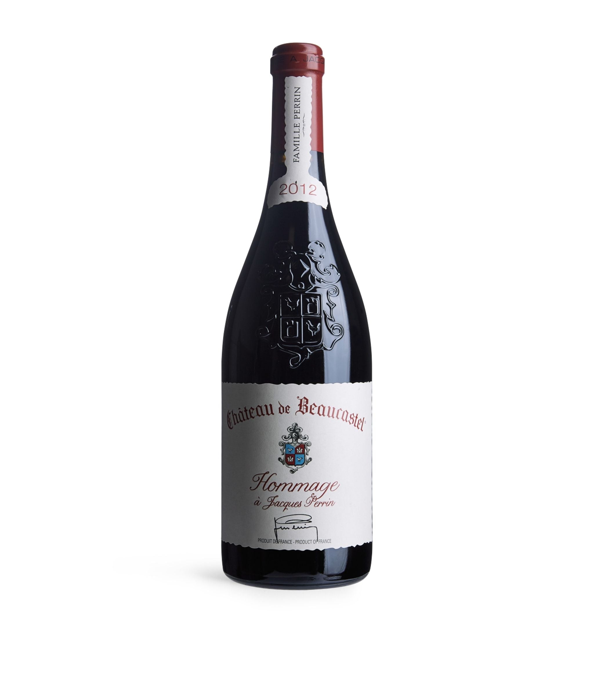 Chateauneuf-du-Pape Grand Cuvée Hommage à Jacques Perrin 2012 (75cl) - Rhône, France GOODS Harrods   