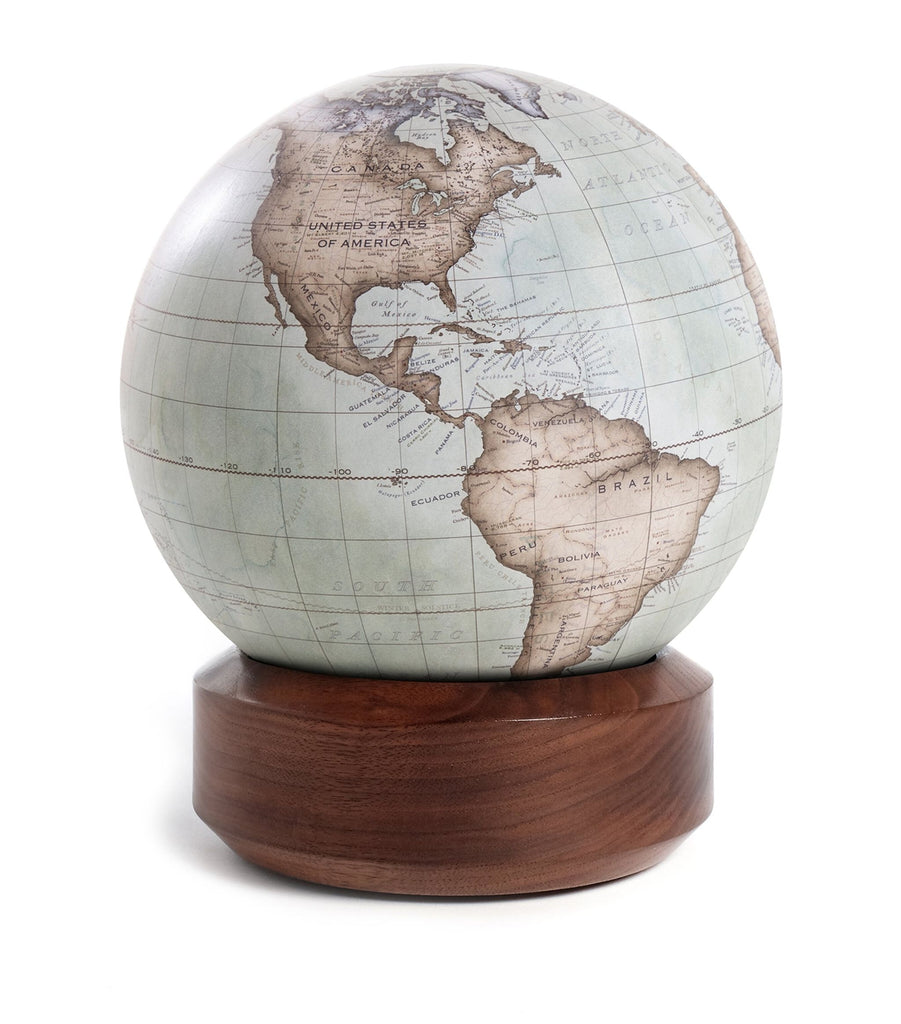 The Walnut Standard Desk Globe (22cm)