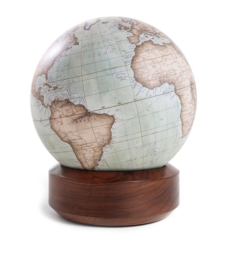 The Walnut Standard Desk Globe (22cm)